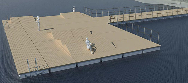 Na slunění i skoky do vody. Bolevák dostane do léta tři nová mola