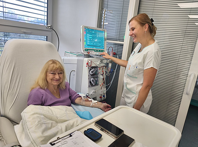 Dialýza v Ústí míří k rekordním číslům, podle lékařů je nejlepší dárce příbuzný