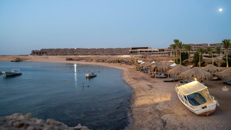 Deště ochromily oblíbené letovisko v Egyptě. Řeka jak z dokumentu, glosovala Češka své záběry