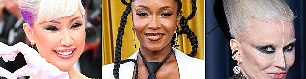 Kdo se v roce 2025 odvázal s účesy? Tyto hvězdy opravdu zazářily