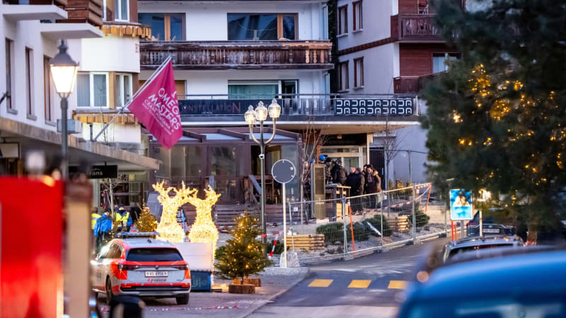 Lidé hořeli od hlavy k patě, popsal svědek horor ve Švýcarsku. Snímek ukazuje příčinu tragédie