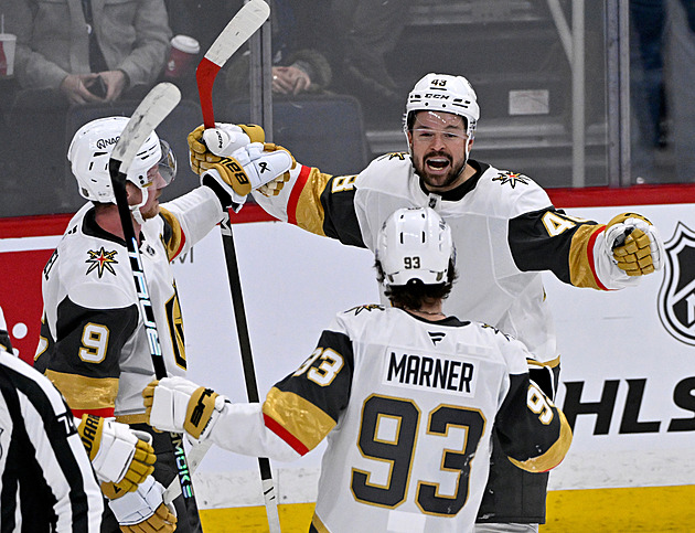 Hertl trefil Vegas výhru, Bostonu naopak dva góly Pastrňáka nestačily