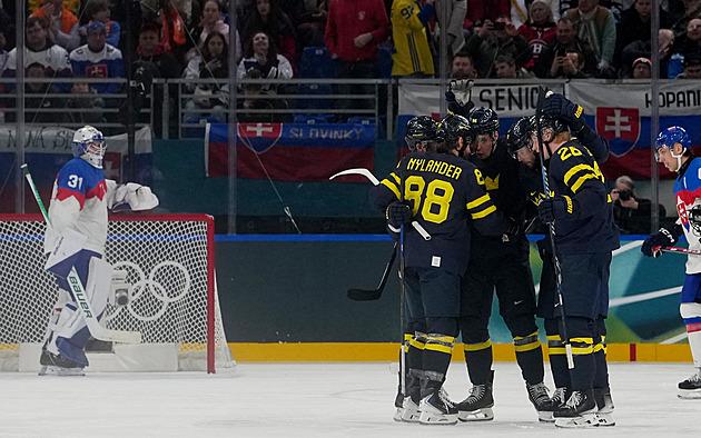ONLINE: Slovensko - Švédsko 2:3. Nevyužitý tlak a gól na druhé straně, Seveřané vedou