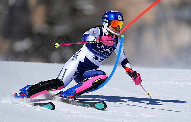 Shiffrinová vede olympijský slalom, Dubovská je po prvním kole na 24. místě