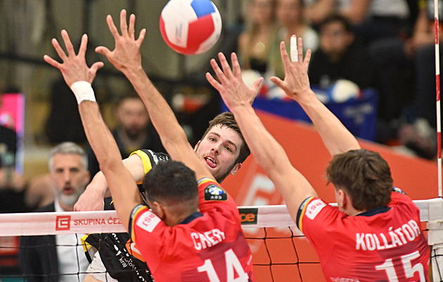 Loňský obrat už se opakovat nebude, věří Pastrňák před druhým volejbalovým finále