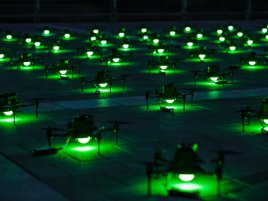Čína poslala do nebe 33 615 dronů. Show přepsala rekordní tabulky