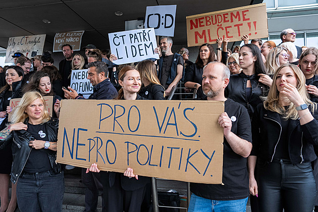 Pondělní stávka nemá vypnout vysílání, ale upozornit na budoucnost lidí, říká odborář
